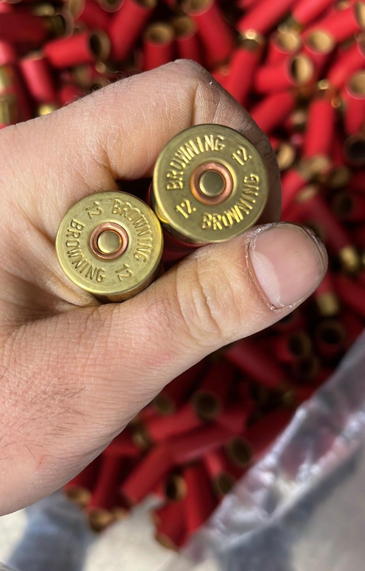 BOSSOLI VUOTI non caricati CAL 12