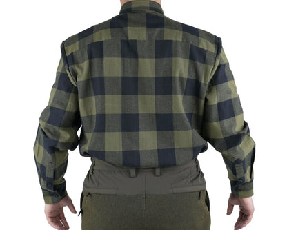 Camicia Masseria Flanella 13 Verde/Nero